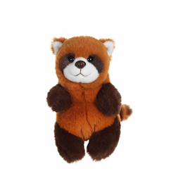 Jouet-Peluche - peluche p'tits farouches panda roux - 15 cm