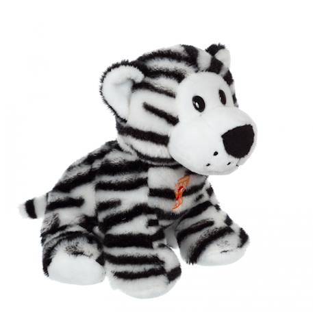 Peluche - peluche savanoos sonore - tigre blanc - 15 cm Blanc 3 - vertbaudet enfant 
