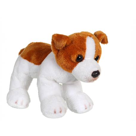 Peluche - peluche floppipup jack russel - 22 cm Marron 3 - vertbaudet enfant 