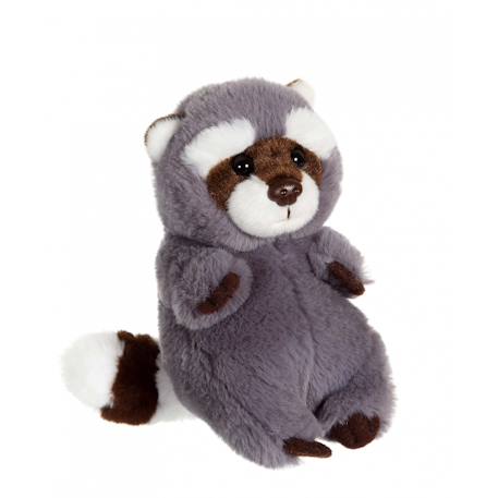 Peluche - peluche p'tits farouches raton laveur - 15 cm Gris 2 - vertbaudet enfant 