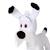 Peluche - peluche chien idéfix - idéfix et les irréductibles 25 cm Blanc 2 - vertbaudet enfant 