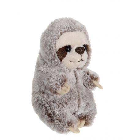 Peluche - peluche p'tits farouches paresseux - 15 cm Marron 3 - vertbaudet enfant 