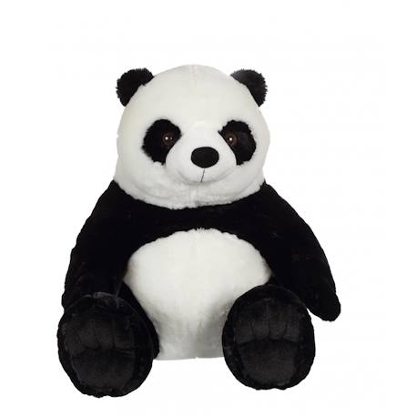 Peluche - peluche panda - 70 cm Noir 2 - vertbaudet enfant 