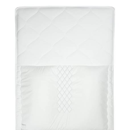 Matelas anti-reflux avec plan incliné et cale bébé amovible - made in france Blanc 3 - vertbaudet enfant 