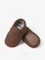 Chaussons casual bébé en cuir vegan Brun+Greige+Verte 3 - vertbaudet enfant 
