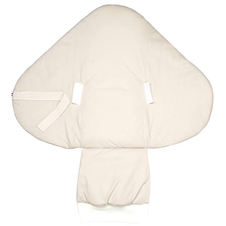 Couverture d'emmaillotage évolutive en gaze de coton jeanne Beige+Blanc+Blanc à pois or+Bleu+Camel+Camel à pois or+Écru+Terracotta+Vert de gris 5 - vertbaudet enfant 