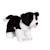 Peluche - peluche floppipup border collie - 22 cm Blanc 2 - vertbaudet enfant 