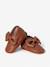 Chaussons bow enfant en cuir vegan Blanc cassé+Blanc cassé avec rouge+Brun+Rouge 11 - vertbaudet enfant 