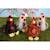 Peluche - poule flammée sonore marron et blanche en peluche - 22 cm Marron 5 - vertbaudet enfant 