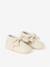 Chaussons bow enfant en cuir vegan Blanc cassé+Blanc cassé avec rouge+Brun+Rouge 1 - vertbaudet enfant 