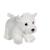 Peluche - peluche chien floppipup westie - 22 cm Blanc 2 - vertbaudet enfant 