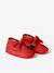 Chaussons bow enfant en cuir vegan Blanc cassé+Blanc cassé avec rouge+Brun+Rouge 16 - vertbaudet enfant 