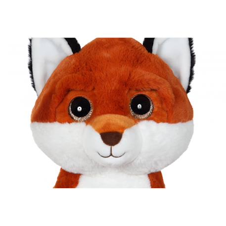 Peluche - puppy eyes pets nature renard - 22 cm Orange 3 - vertbaudet enfant 