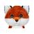 Peluche - puppy eyes pets nature renard - 22 cm Orange 3 - vertbaudet enfant 