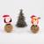 Peluche - renne - bouille de noël sonore 13 cm Marron 2 - vertbaudet enfant 