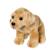 Peluche - peluche floppipup labrador - 22 cm Marron 2 - vertbaudet enfant 