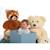 Peluche - peluche panda roux - 70 cm Orange 3 - vertbaudet enfant 