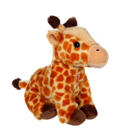 Peluche - peluche savanoos sonore - girafe - 15 cm Orange 5 - vertbaudet enfant 