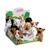Peluche - peluche floppipup jack russel - 22 cm Marron 4 - vertbaudet enfant 