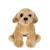 Peluche - peluche floppipup labrador - 22 cm Marron 3 - vertbaudet enfant 