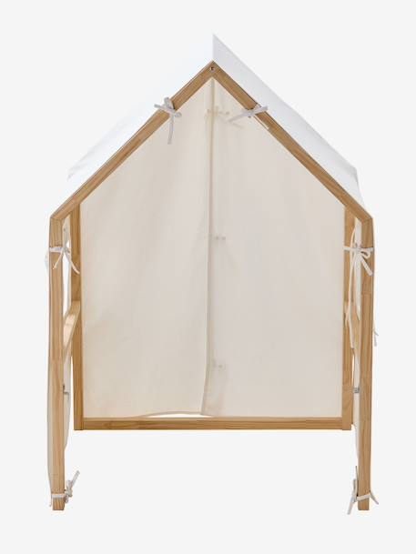 Lit enfant cabane 90x190cm blanc 8 - vertbaudet enfant 