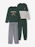 Lot de 2 pyjamas garçon vert sapin 1 - vertbaudet enfant 