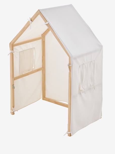 Lit enfant cabane 90x190cm blanc 6 - vertbaudet enfant 
