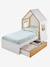 Lit enfant cabane 90x190cm blanc 11 - vertbaudet enfant 