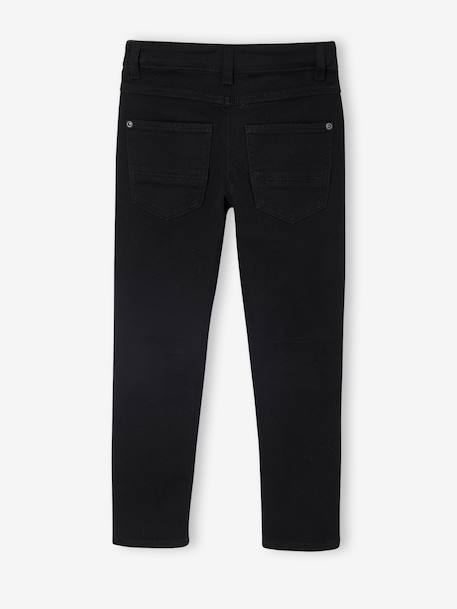 Slim garçon couleur morphologique FIN argile+beige+bleu nuit+noir+tomette+vert émeraude 15 - vertbaudet enfant 