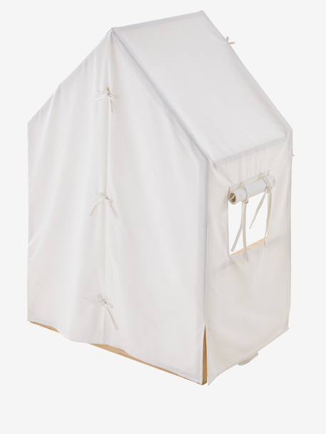 Lit enfant cabane 90x190cm blanc 7 - vertbaudet enfant 