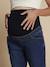 Jean de grossesse mom slim fit bandeau détachable bleu foncé+stone 4 - vertbaudet enfant 