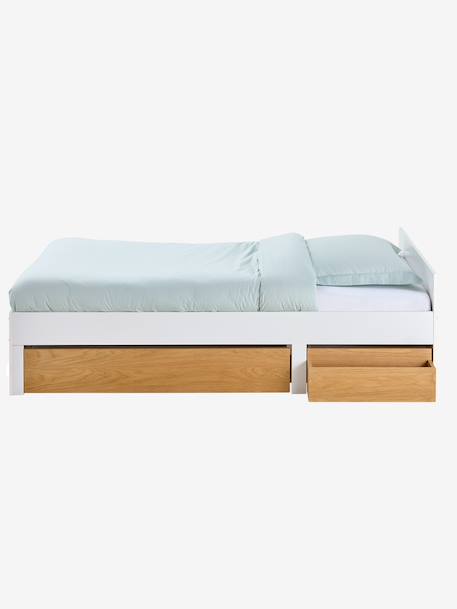 Lit enfant cabane 90x190cm blanc 15 - vertbaudet enfant 