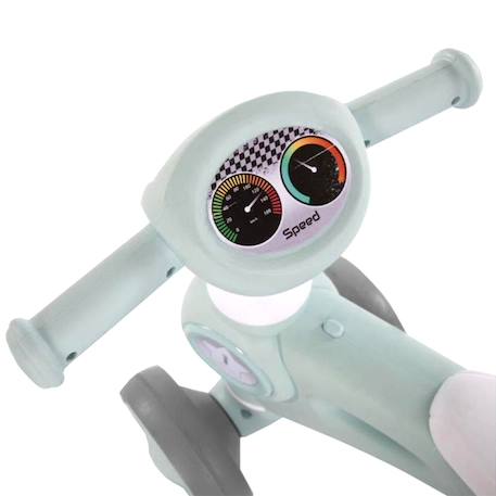 Trotteur b-bike jumpy sons et lumières Vert de gris 3 - vertbaudet enfant 
