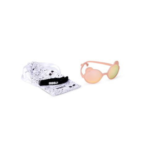 Lunettes de soleil ourson Bleu ciel+Bleu marine+Écru+Pêche 23 - vertbaudet enfant 