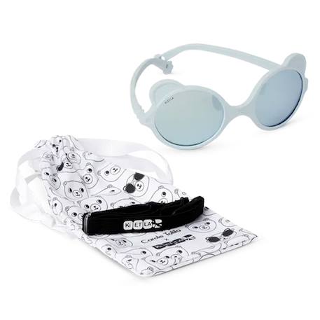 Lunettes de soleil ourson Bleu ciel+Bleu marine+Écru+Pêche 4 - vertbaudet enfant 