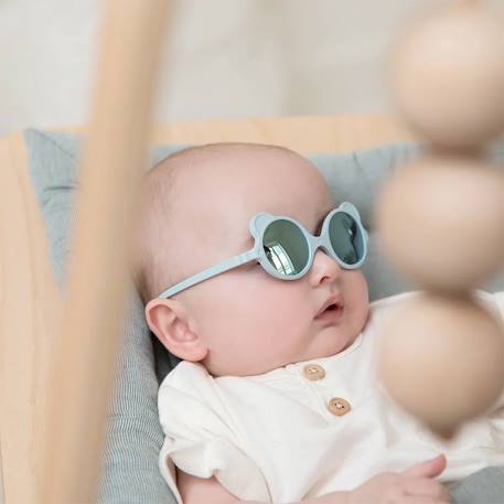 Lunettes de soleil ourson Bleu ciel+Bleu marine+Écru+Pêche 2 - vertbaudet enfant 