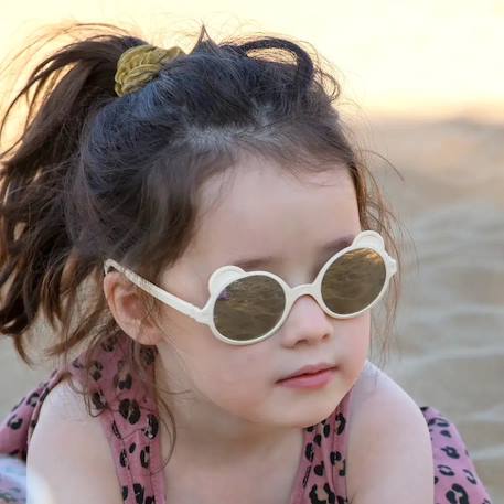 Lunettes de soleil ourson Bleu ciel+Bleu marine+Écru+Pêche 14 - vertbaudet enfant 
