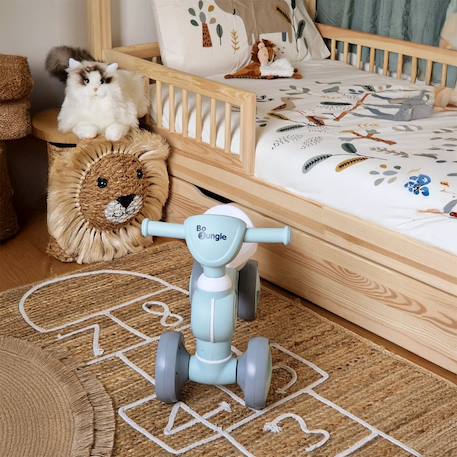 Trotteur b-bike jumpy sons et lumières Vert de gris 5 - vertbaudet enfant 