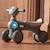 Trotteur b-bike jumpy sons et lumières Vert de gris 4 - vertbaudet enfant 