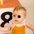 Lunettes de soleil ourson Bleu ciel+Bleu marine+Écru+Pêche 20 - vertbaudet enfant 