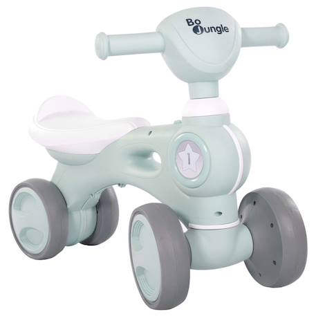Trotteur b-bike jumpy sons et lumières Vert de gris 1 - vertbaudet enfant 