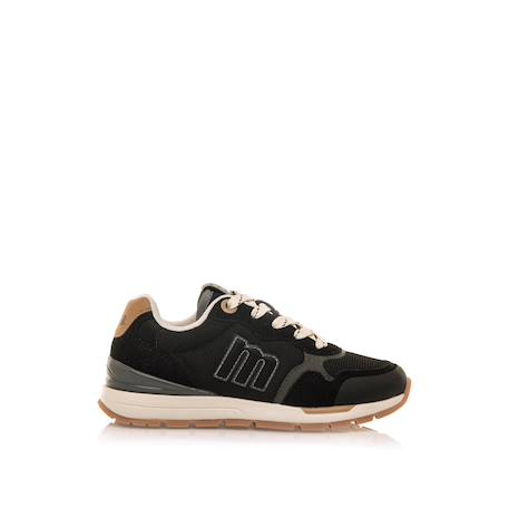 Sneakers garçon textile lacets Black+Bleu – bleu clair 1 - vertbaudet enfant 