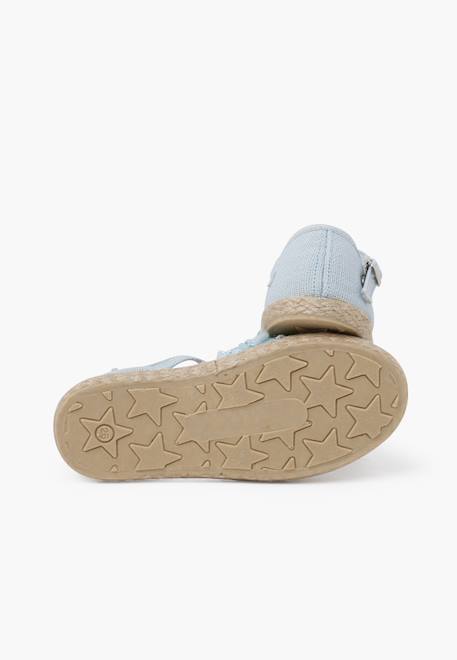 Espadrilles dentelle cérémonie Beige+Blanc+Bleu ciel+Vert menthe 15 - vertbaudet enfant 