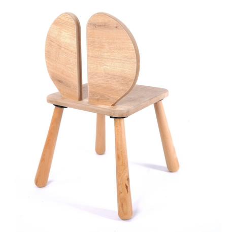 Chaise pour enfant dossier oreilles - mael Chêne 4 - vertbaudet enfant 