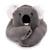 Peluche lestée 40 cm Gris+Vert 2 - vertbaudet enfant 
