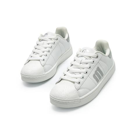 Sneakers filles synthétique lacets White 2 - vertbaudet enfant 