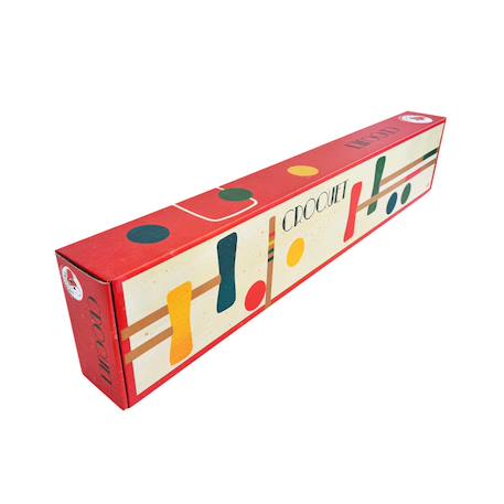 Jeu de croquet en bois Beige 4 - vertbaudet enfant 