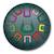 Tongue drum 11 notes Blanc+Bleu+Jaune+Rouge+Vert+Violet 21 - vertbaudet enfant 