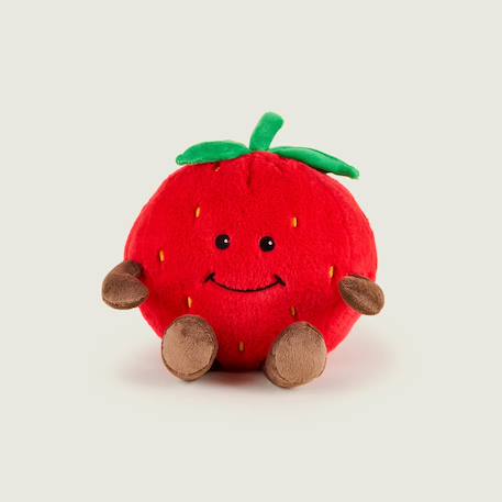 Peluche bouillotte fraise Rouge 4 - vertbaudet enfant 