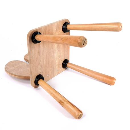 Chaise pour enfant dossier oreilles - mael Chêne 6 - vertbaudet enfant 